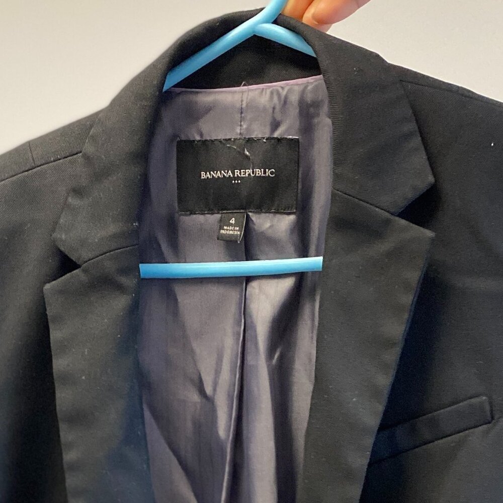 Black Blazer - Banana Republic